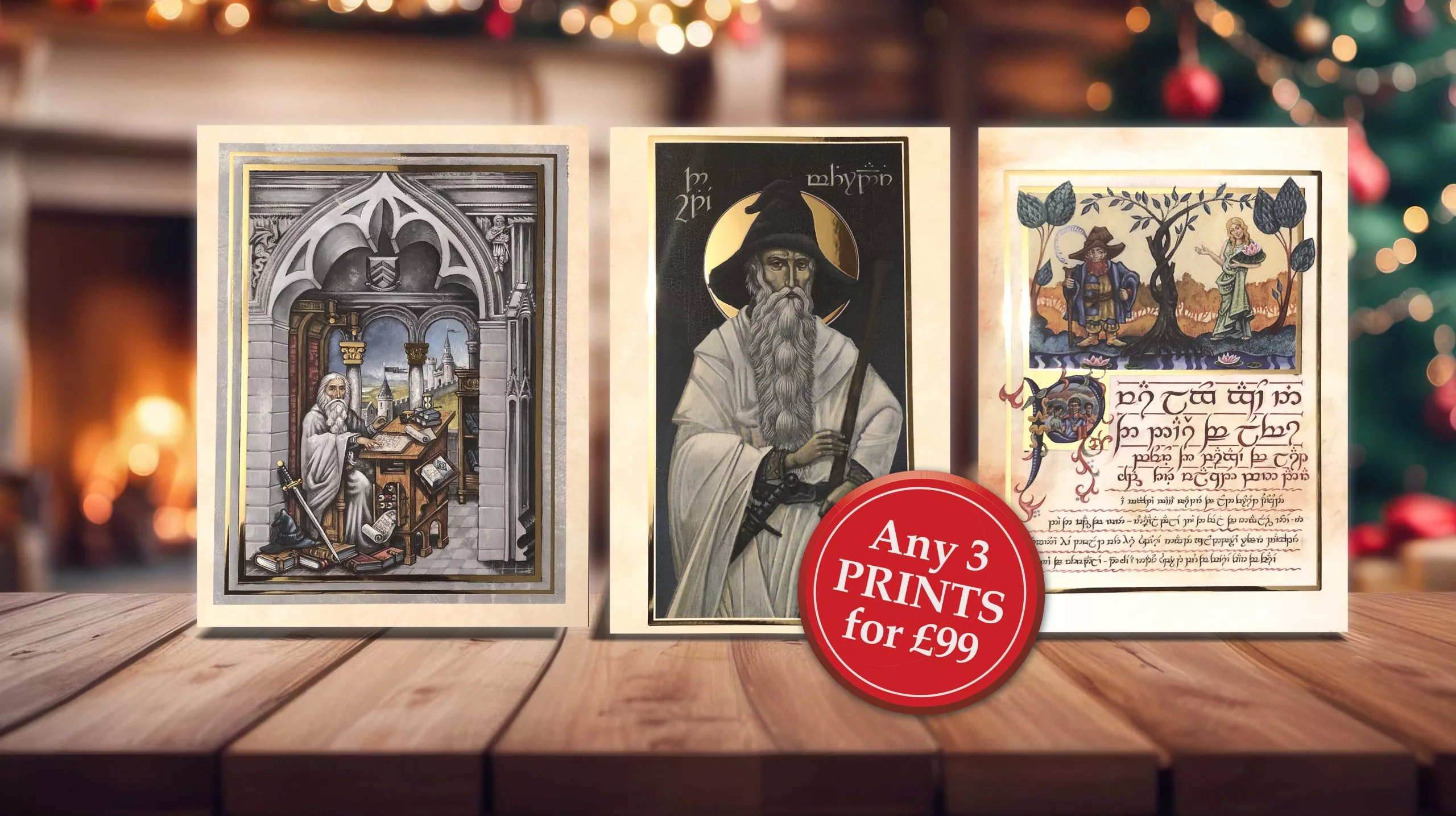 Any 3 Prints for only £99 FREE SHIPPING