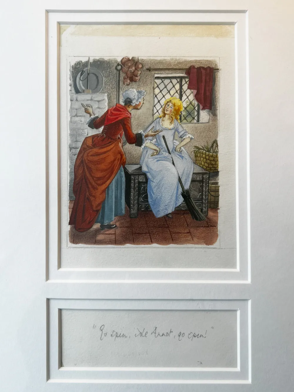 ‘Go Spin, idle Annnot’..from ‘Country Tales’ by Beatrix Potter.