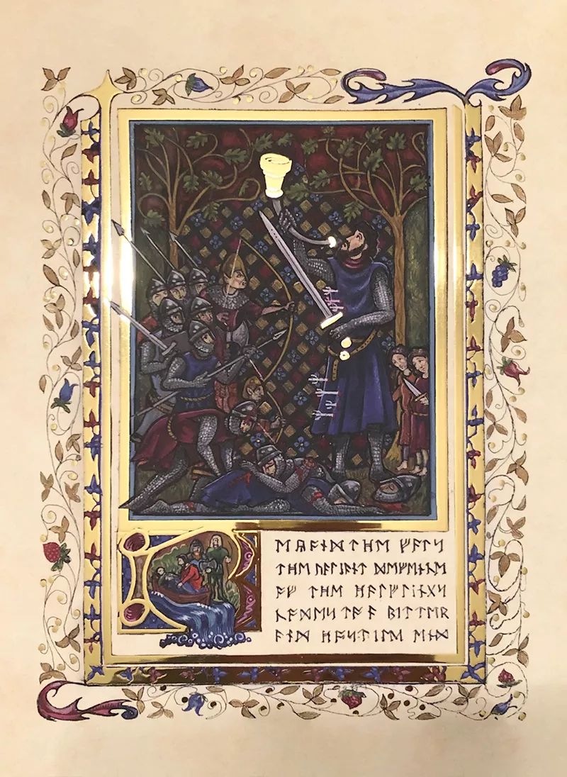 The Manuscripts Series HEROES (3 prints) - Image 4