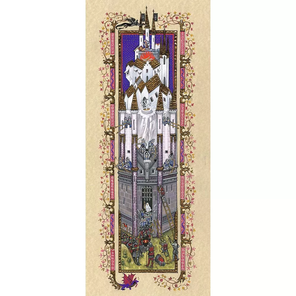 Lord of the Rings Large Triptych FREE SHIPPING - Image 2