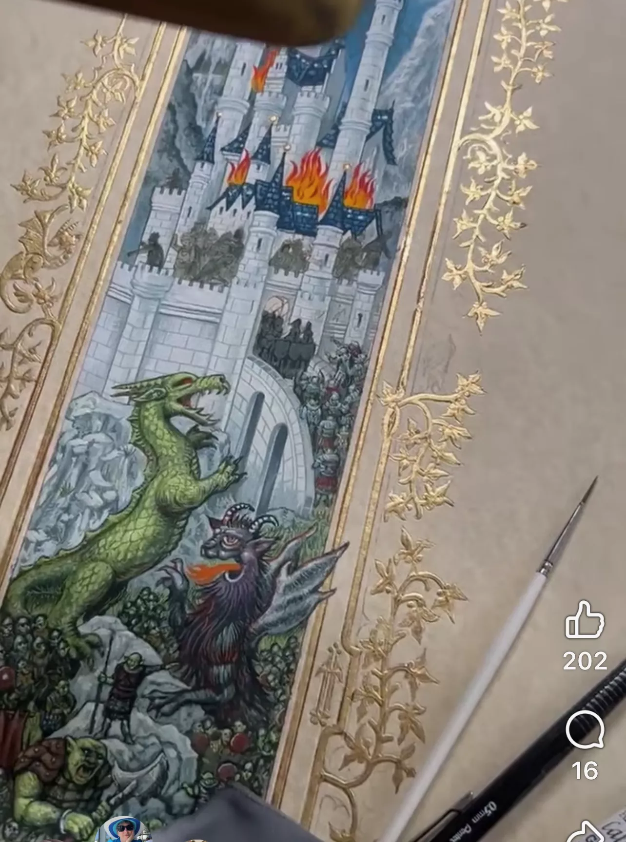 Fall of Gondolin ORIGINAL FREE SHIPPING